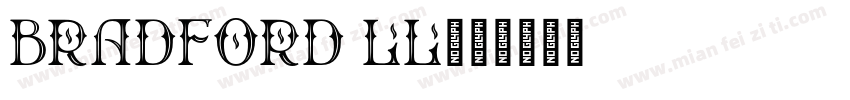 Bradford LL字体转换